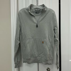 Carhartt Force Relaxed Fit Quarter-Zip Pocket Sweatshirt